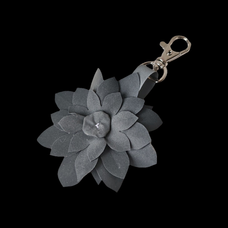 Käsin ommeltu - Heijastin Flora #3